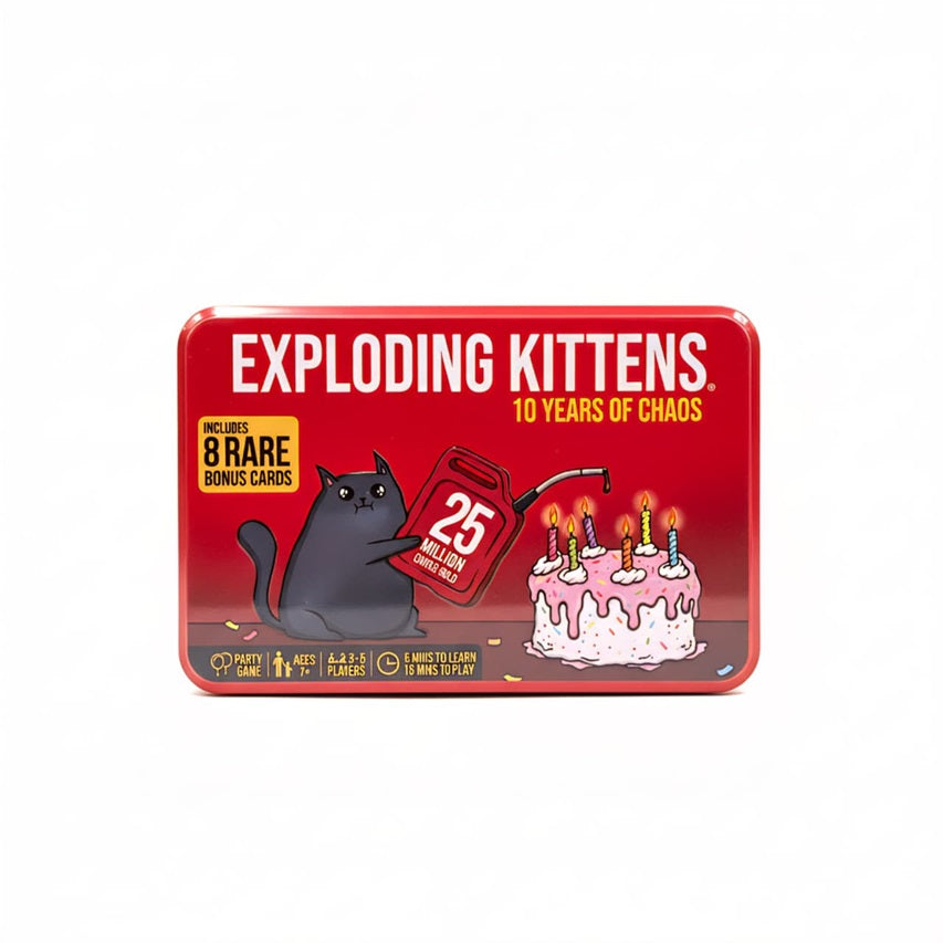Exploding Kittens 10th Year Anniversary
