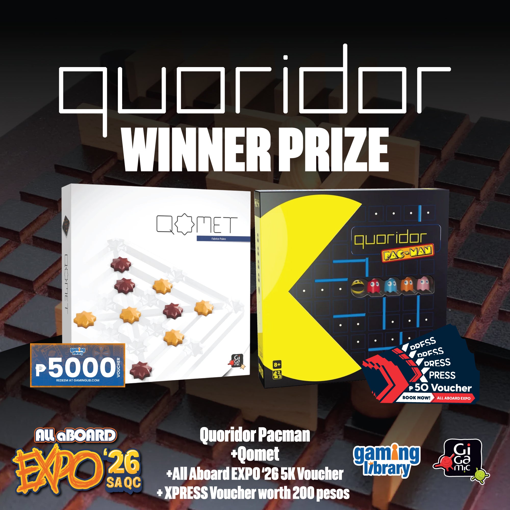 Quoridor National Tournament - ALL ABOARD EXPO 2026