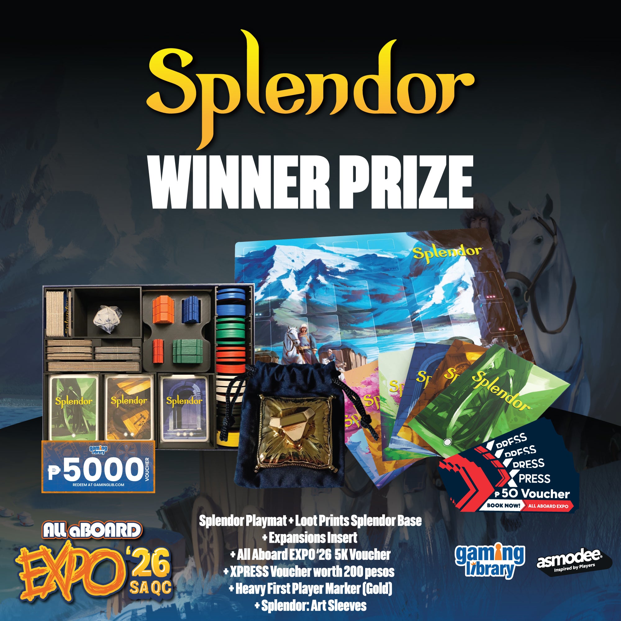 Splendor National Tournament - ALL ABOARD EXPO 2026