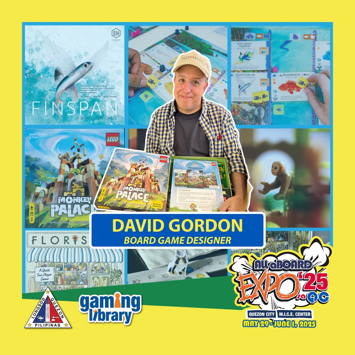 All aBOARD EXPO 2025 - David Gordon: Game Design Workshop - Gaming Library