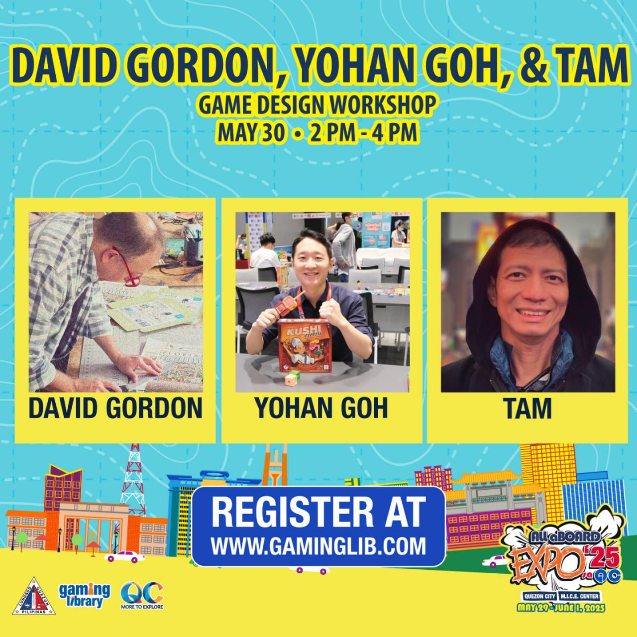 All aBOARD EXPO 2025 - Game Design Workshop - Gaming Library