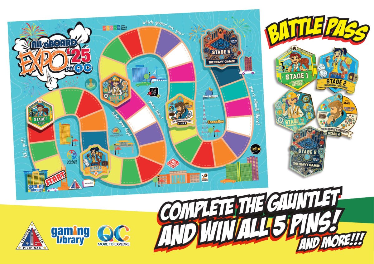 All aBOARD EXPO 2025 - Gamer's Express Pass - Gaming Library