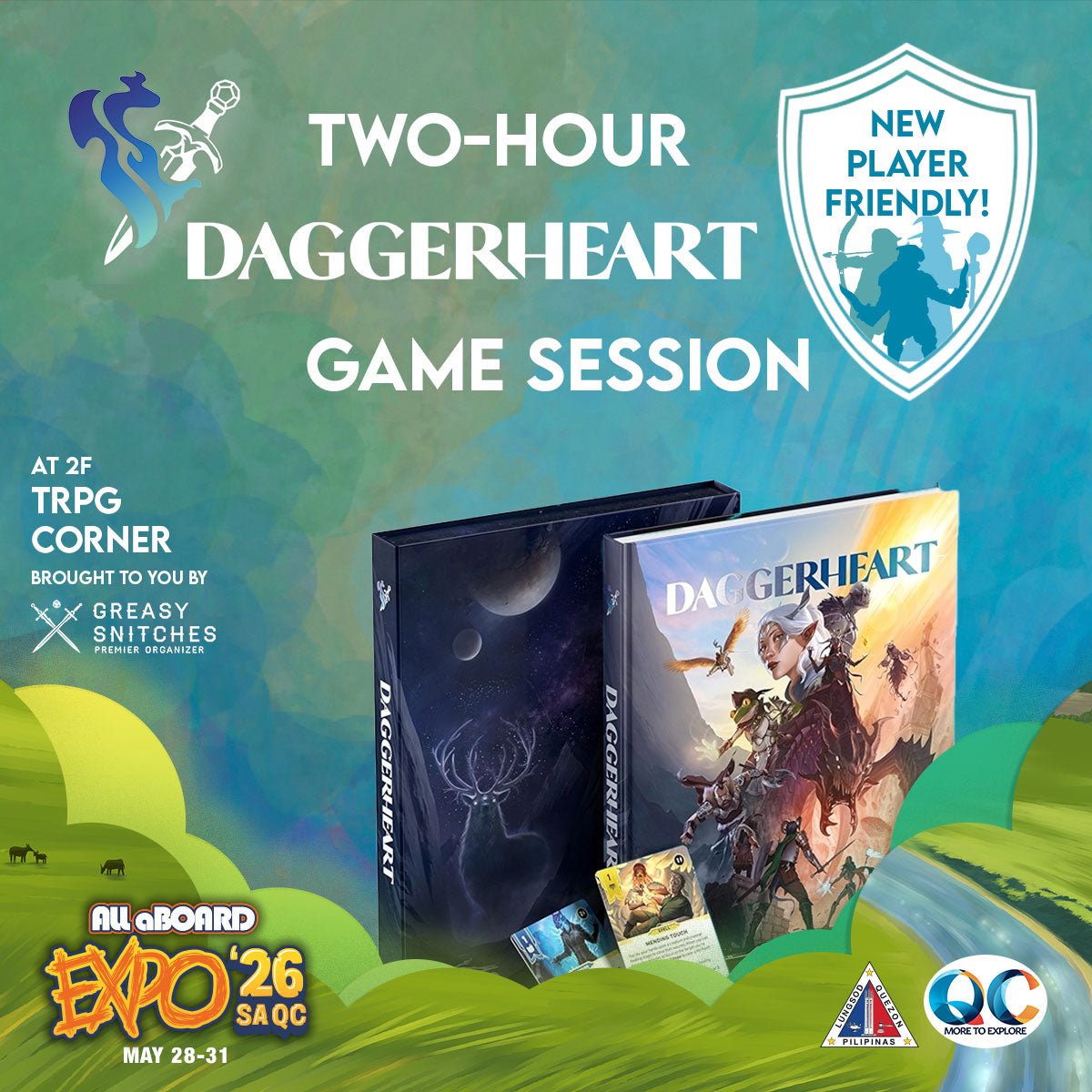 All aBOARD EXPO 2026 – 2 - Hour Daggerheart Game Session - Gaming Library