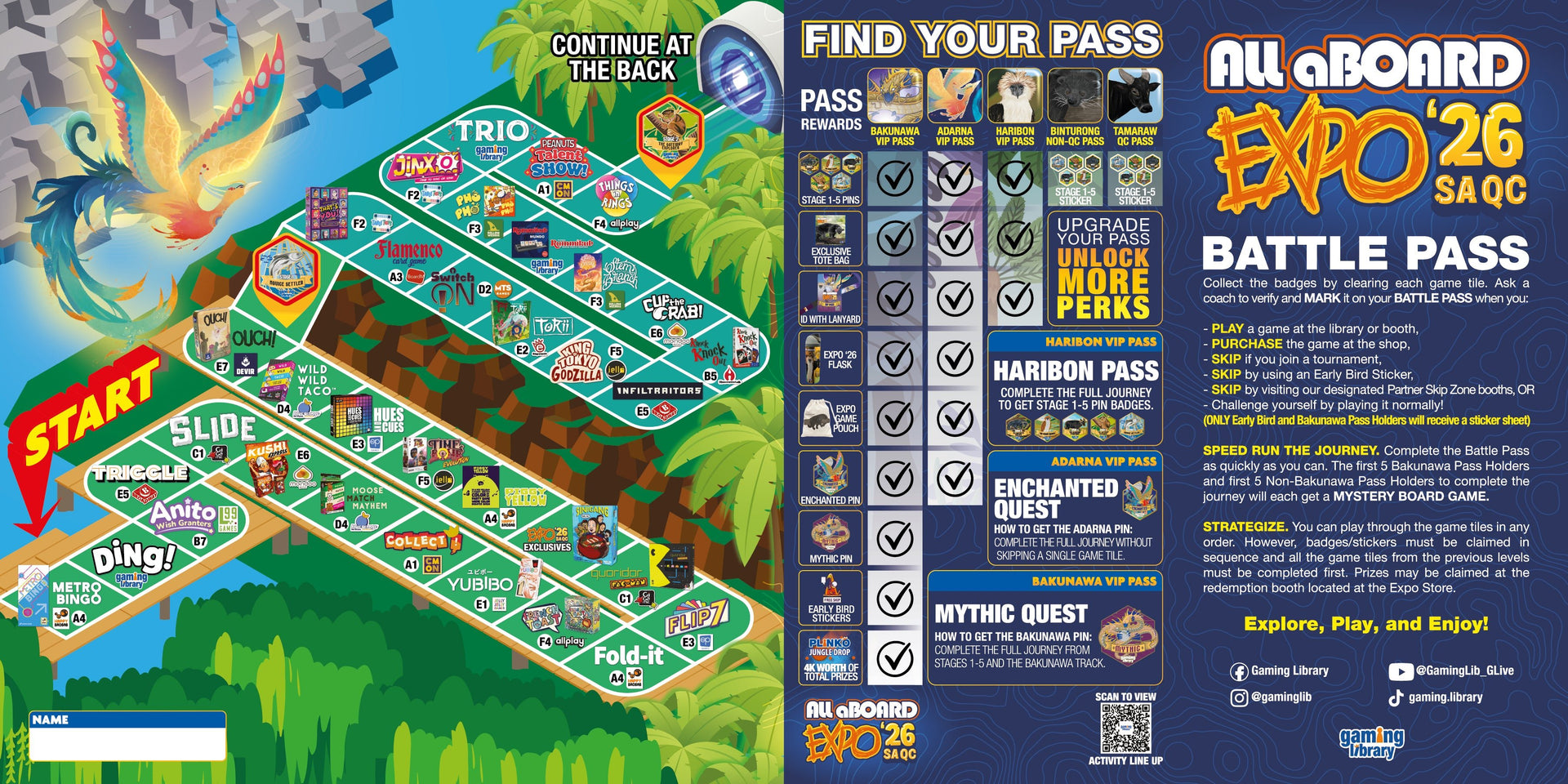 All aBOARD EXPO 2026 - Bakunawa VIP Pass - Gaming Library