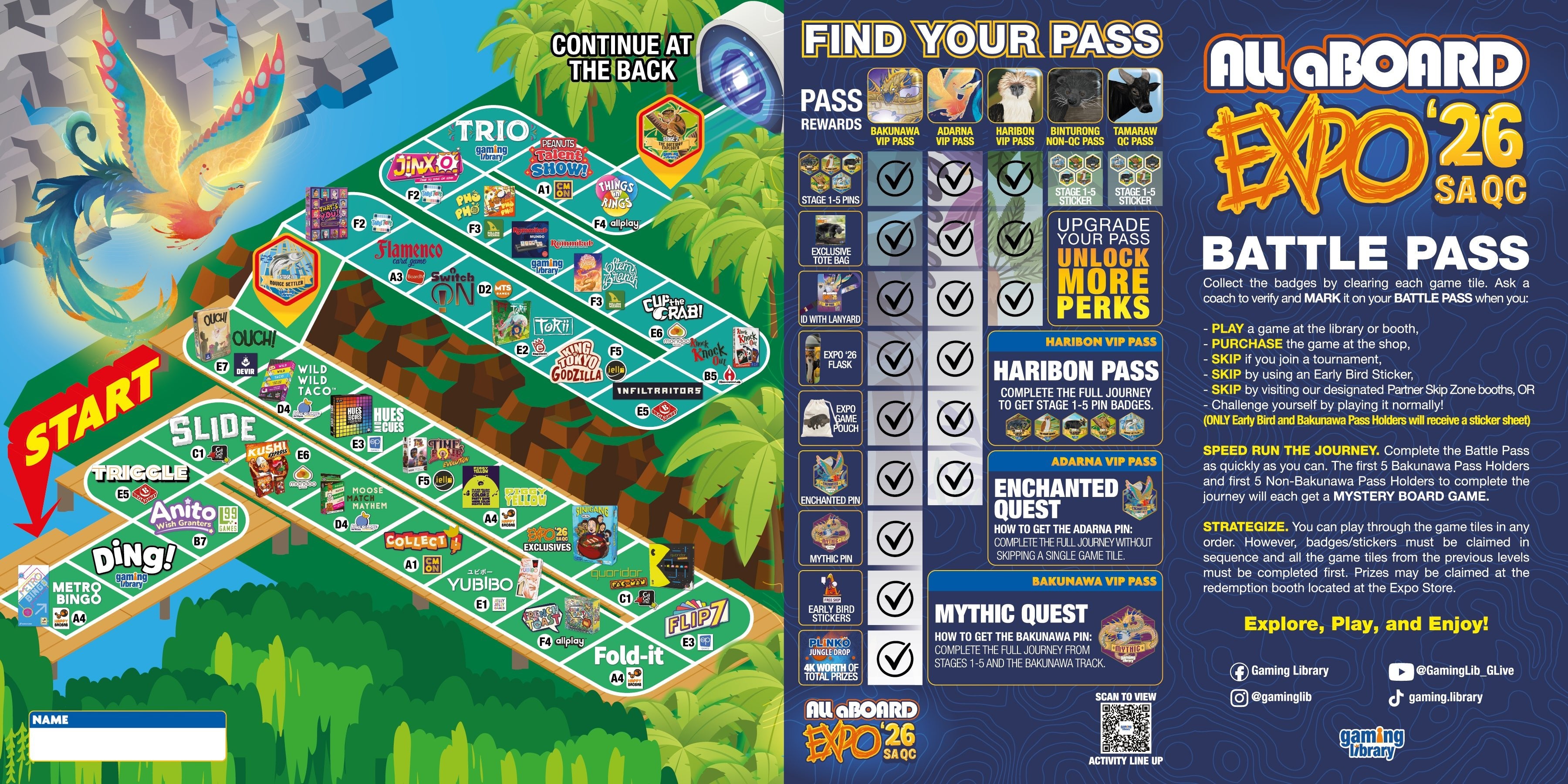 All aBOARD EXPO 2026 - Bakunawa VIP Pass - Gaming Library