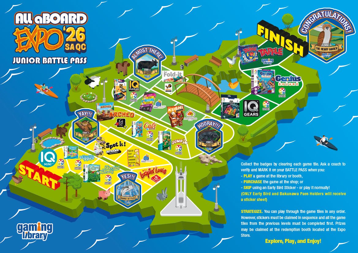 All aBOARD EXPO 2026 - Tarsier Junior Pass - Gaming Library