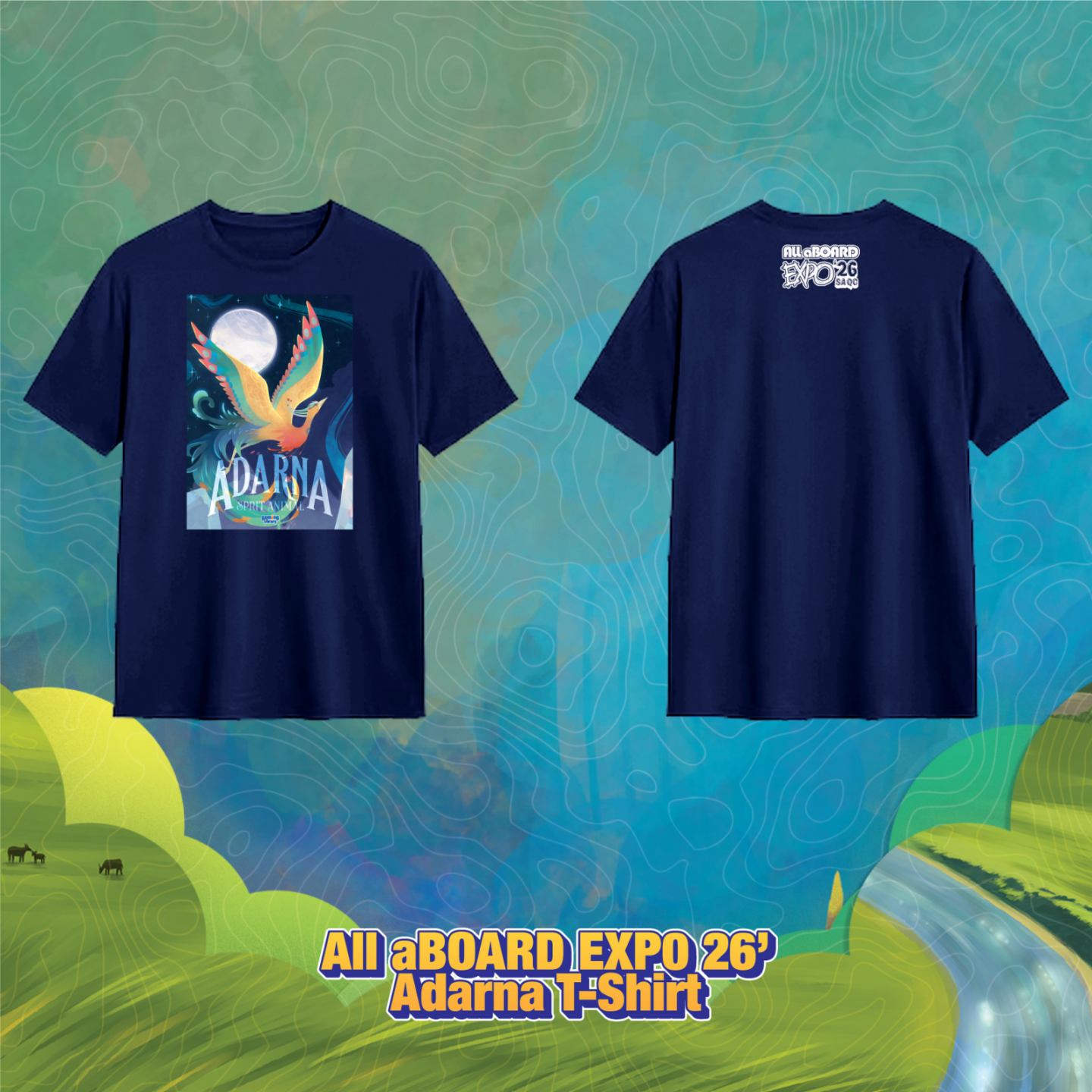 All aBOARD EXPO '26 - Adarna Shirt - Gaming Library