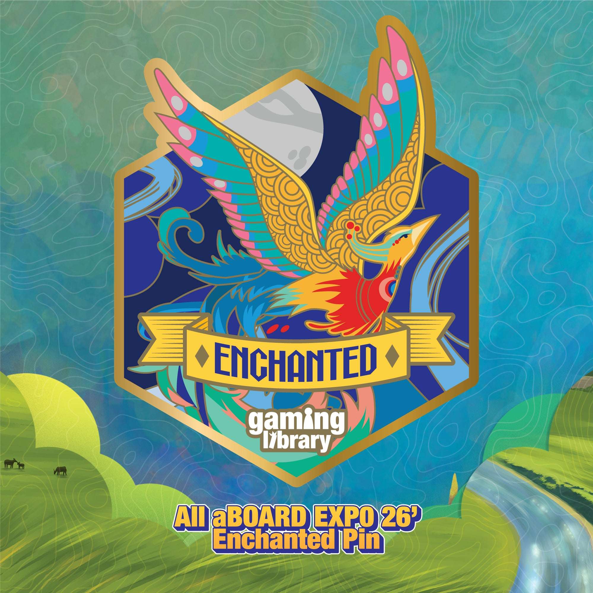 All aBOARD EXPO '26 - Enchanted Pin - Gaming Library