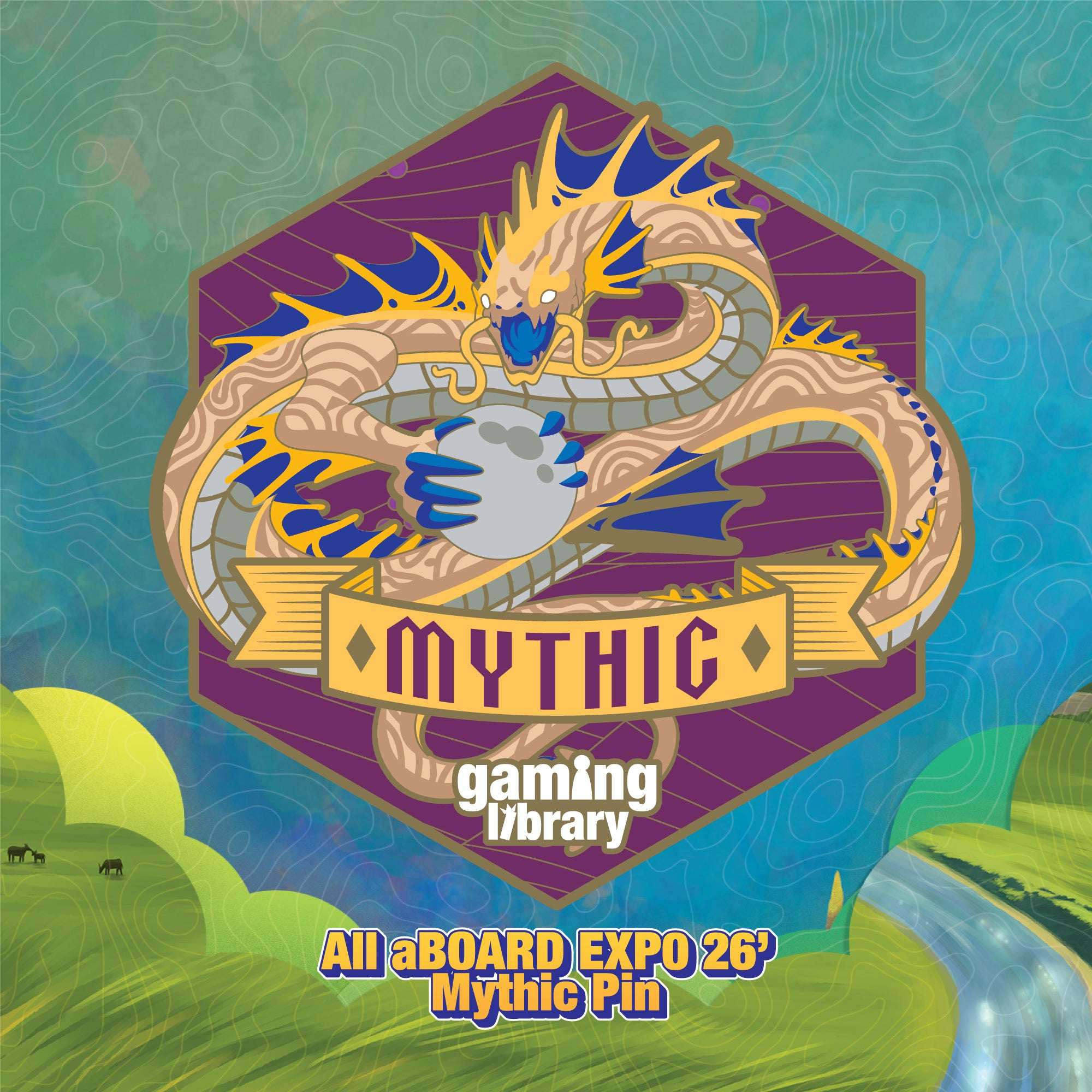 All aBOARD EXPO '26 - Mythic Pin - Gaming Library