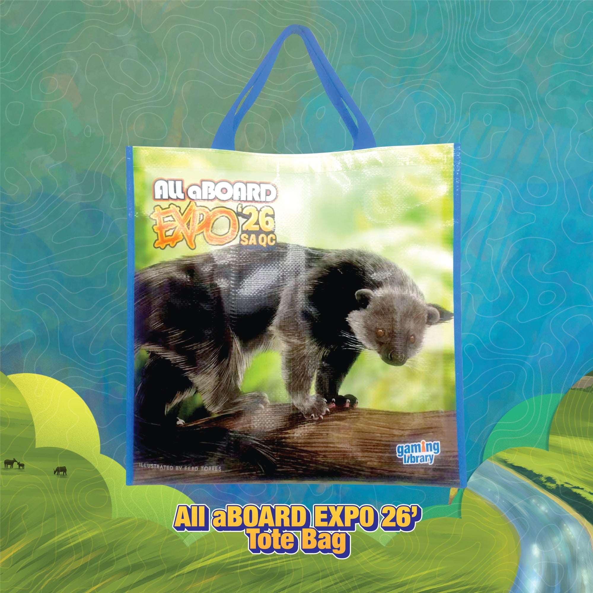 All aBOARD EXPO '26 Tote Bag - Gaming Library