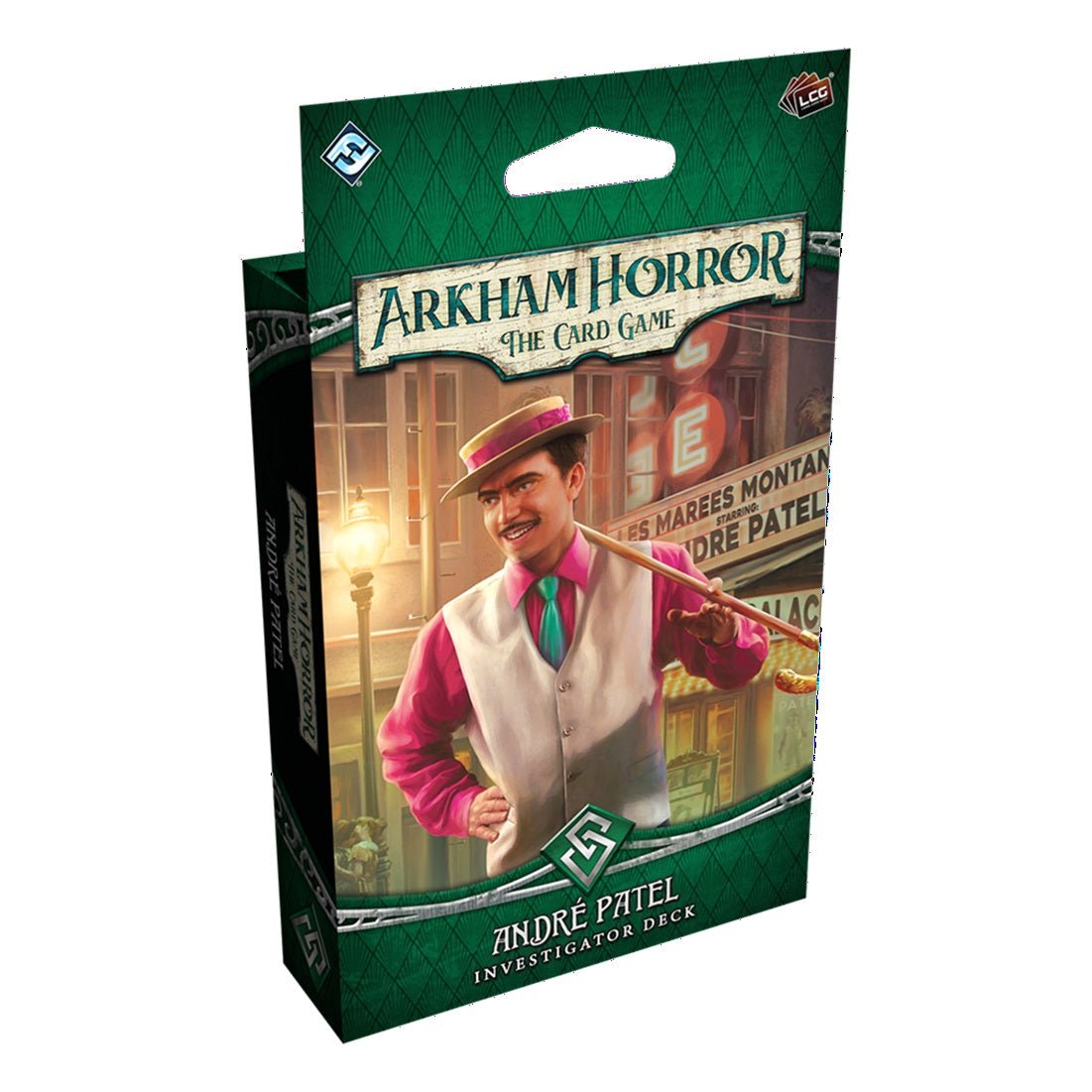Arkham Horror LCG: Andre Patel - Investigator Starter Deck Gaming Library Arkham Horror LCG: Andre Patel - Investigator Starter Deck Gaming Library