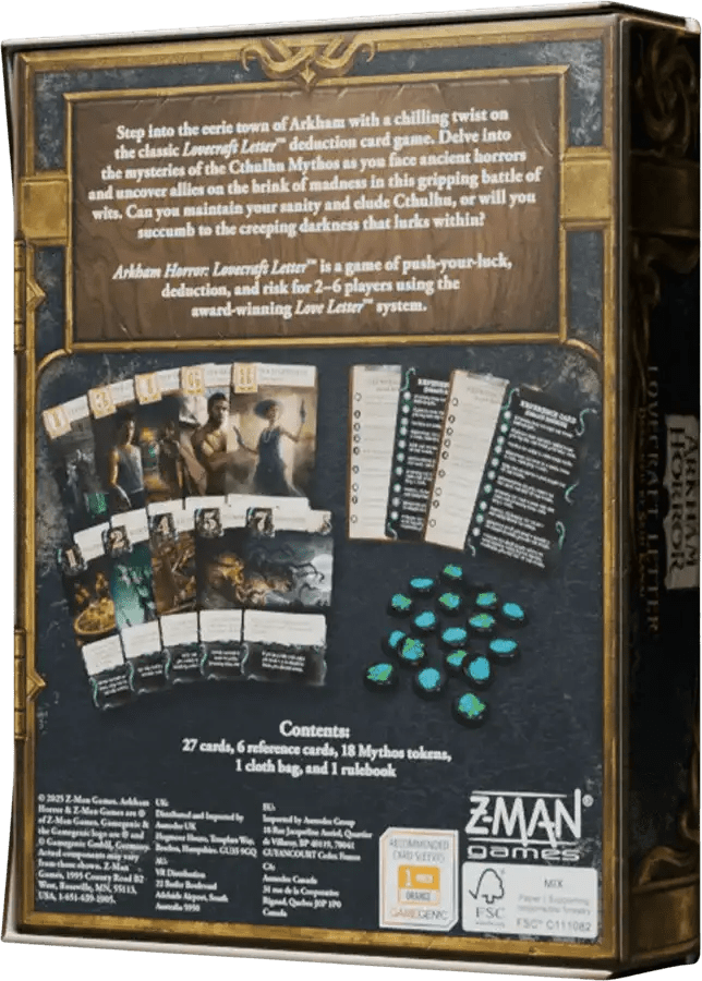 Arkham Horror: Lovecraft Letter - Gaming Library