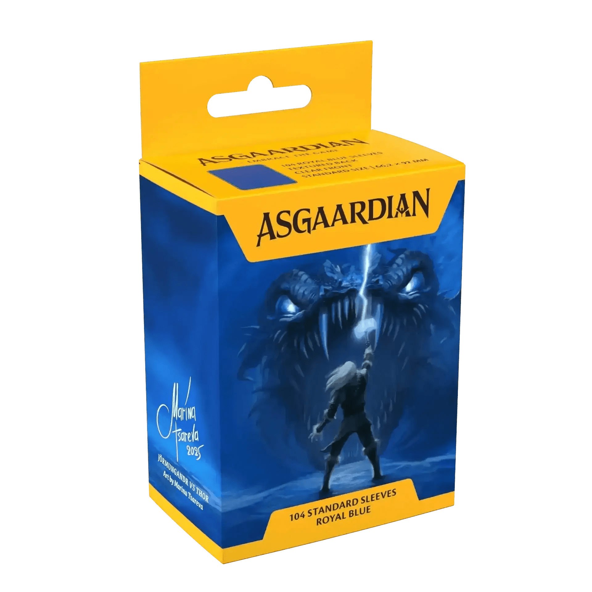 Asgaardian Royal Blue Standard Sleeve - Gaming Library