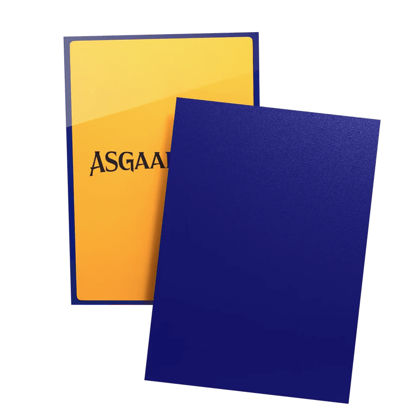 Asgaardian Royal Blue Standard Sleeve - Gaming Library