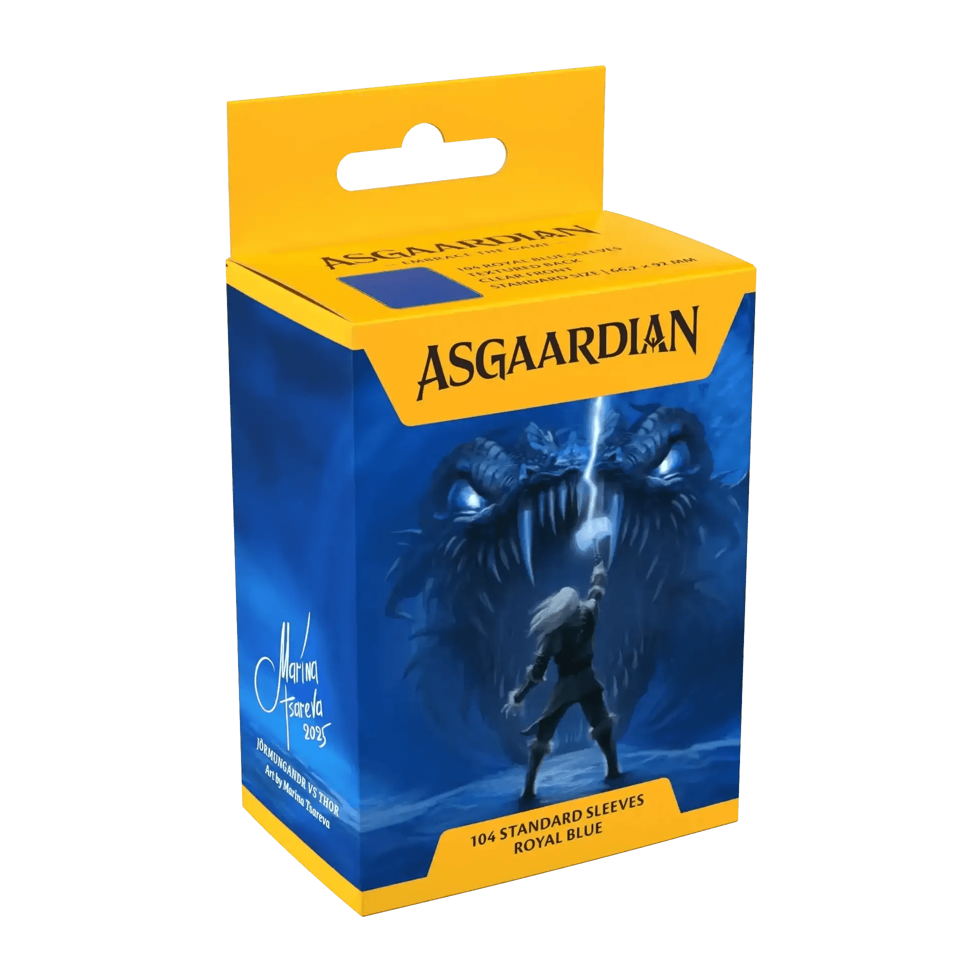 Asgaardian Royal Blue Standard Sleeve - Gaming Library