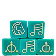 Ashes Dice 5 - Pack - Gaming Library