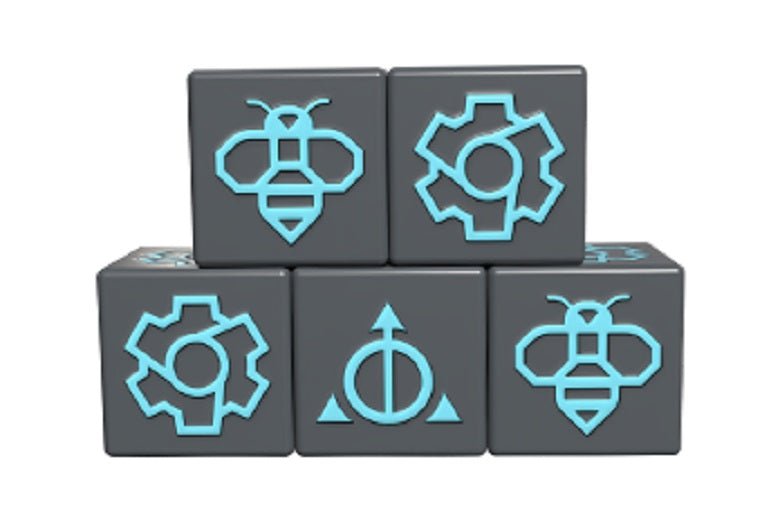 Ashes Dice 5 - Pack - Gaming Library