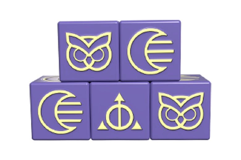 Ashes Dice 5 - Pack - Gaming Library