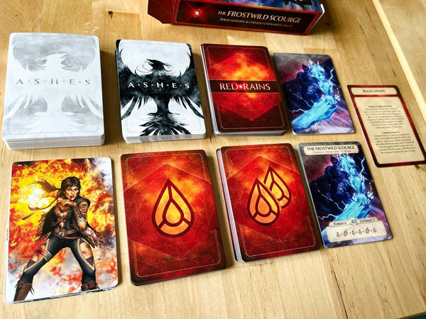 Ashes Reborn: Red Rains - PVE System Expansion Decks - Gaming Library