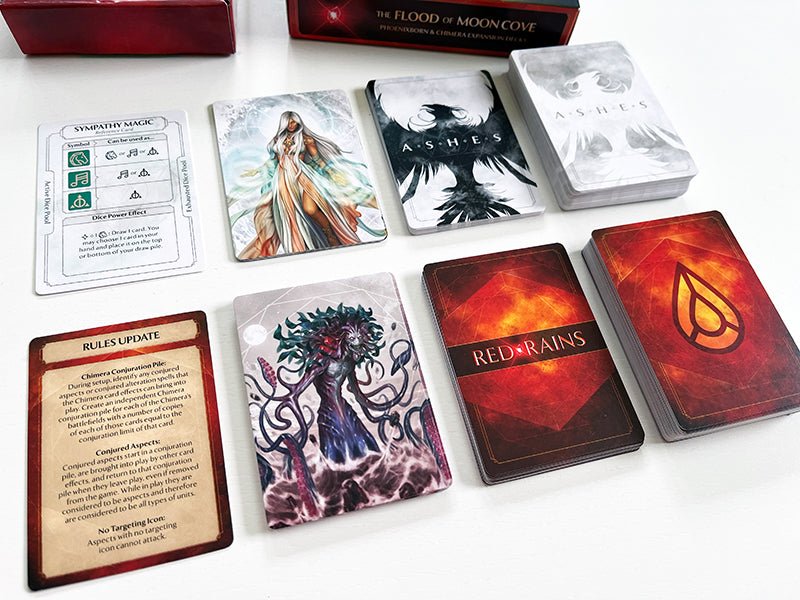 Ashes Reborn: Red Rains - PVE System Expansion Decks - Gaming Library