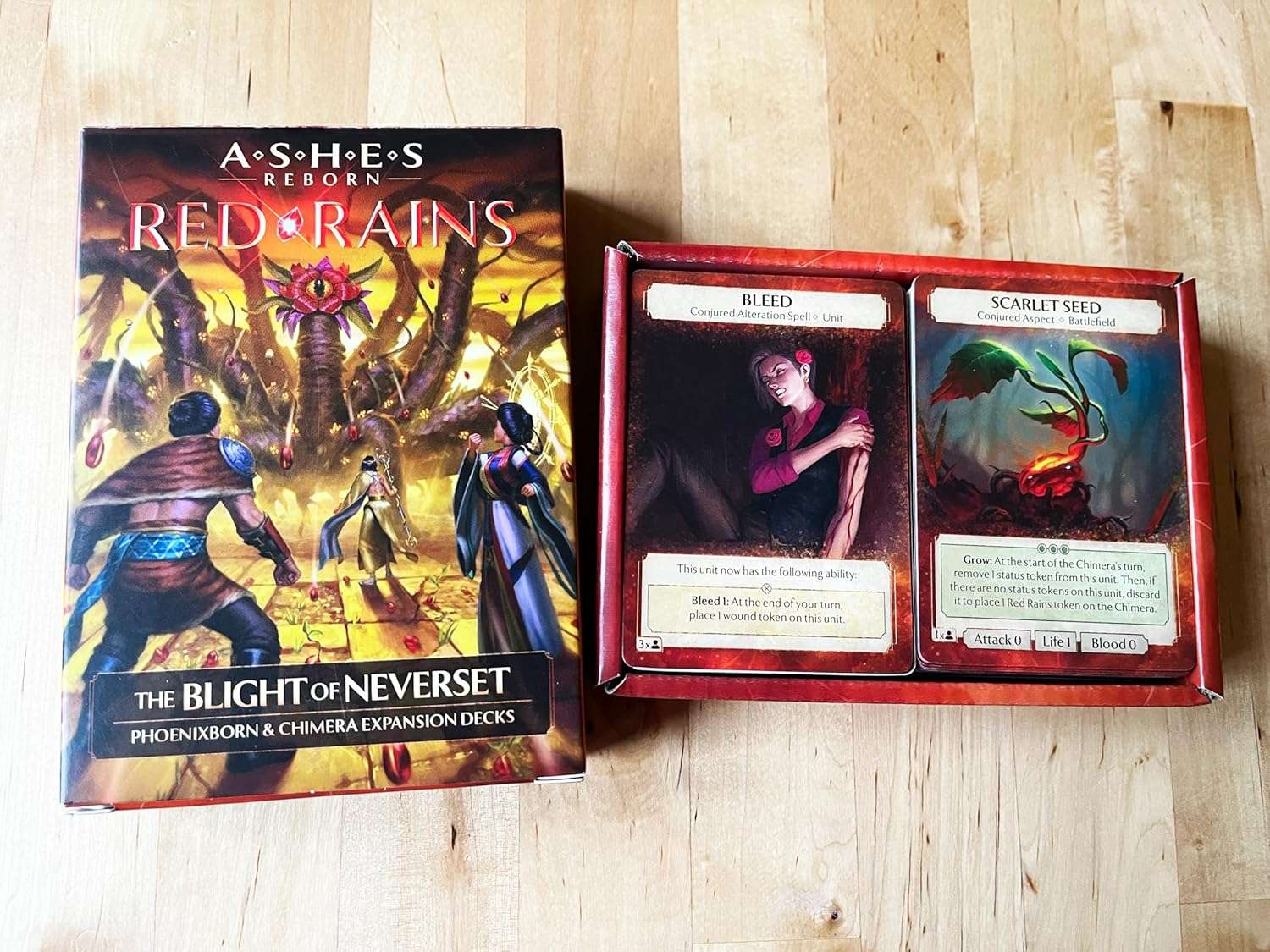 Ashes Reborn: Red Rains - PVE System Expansion Decks - Gaming Library