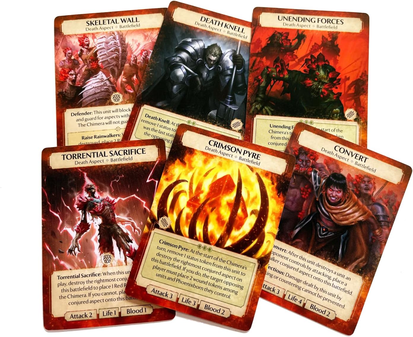 Ashes Reborn: Red Rains - PVE System Expansion Decks - Gaming Library