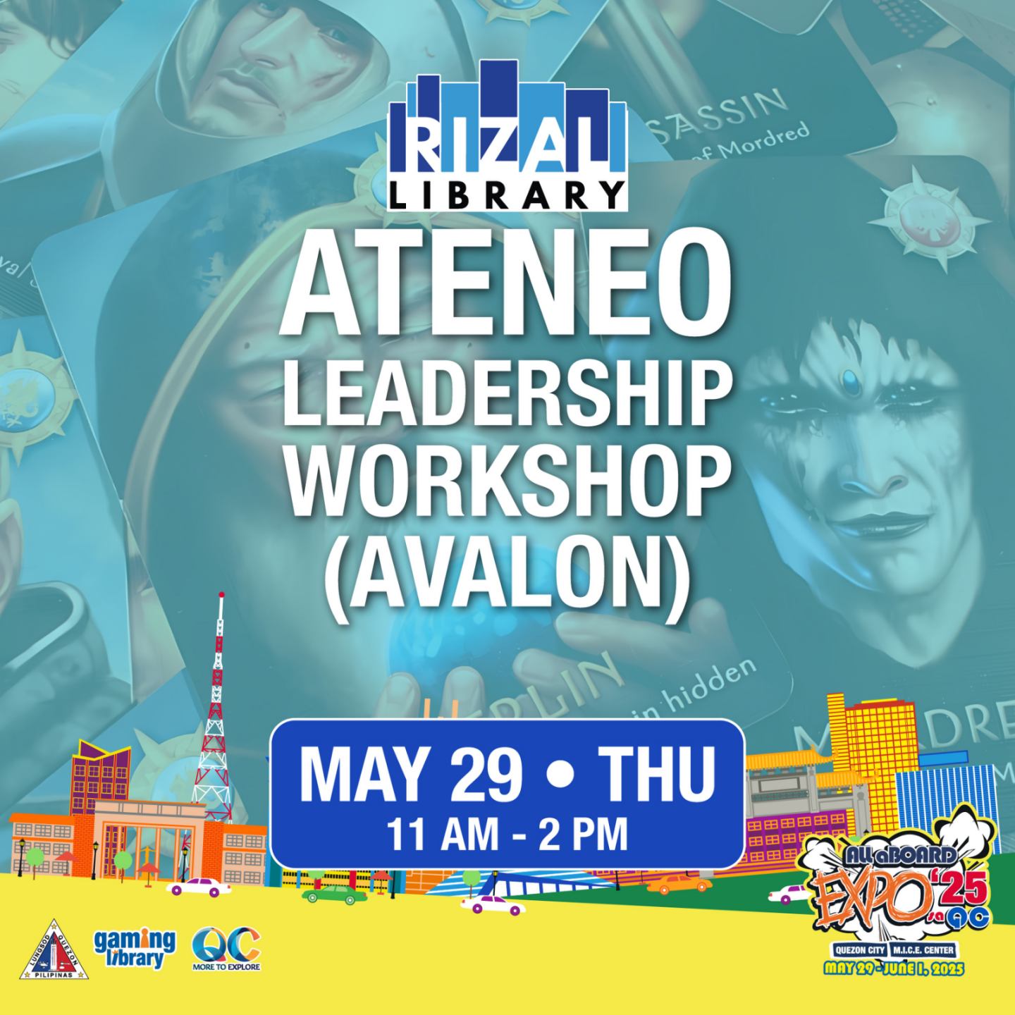 Ateneo Leadership Workshop - All aBOARD EXPO 2025 - Gaming Library