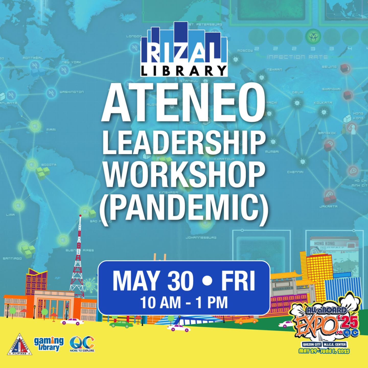 Ateneo Leadership Workshop - All aBOARD EXPO 2025 - Gaming Library