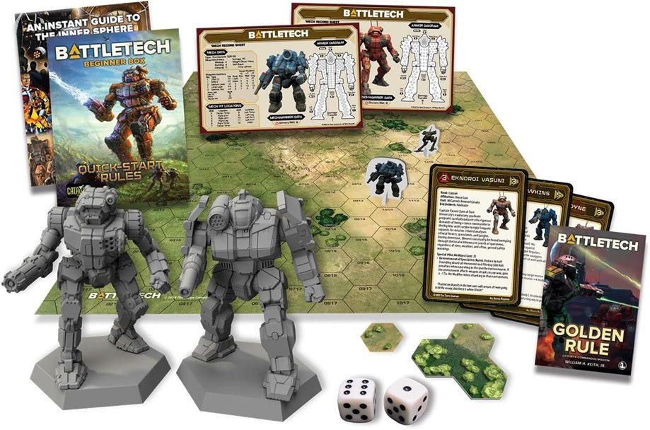 Beginner Tech Box BattleTech : Beginner Box โ Gaming Library