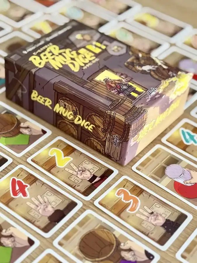Beer Mug Dice - Gaming Library