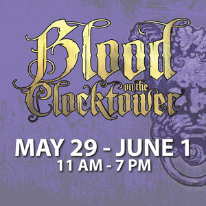 Blood on the Clock Tower Event - ALL ABOARD EXPO 2025 - Gaming Library