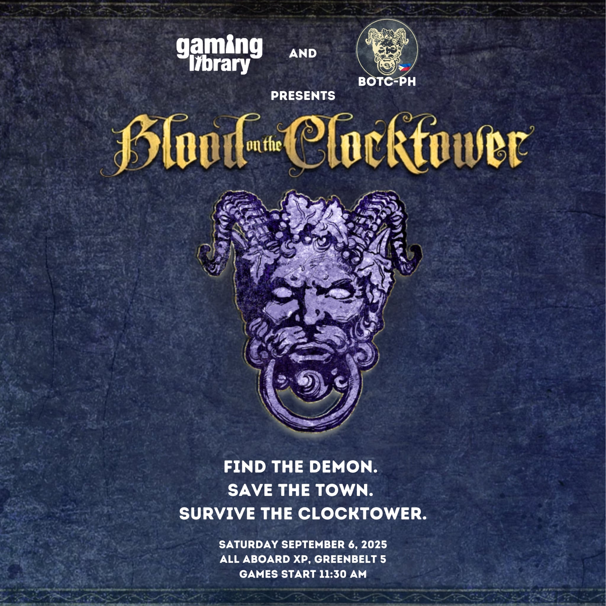 Blood on the Clocktower - Game Day - Gaming Library