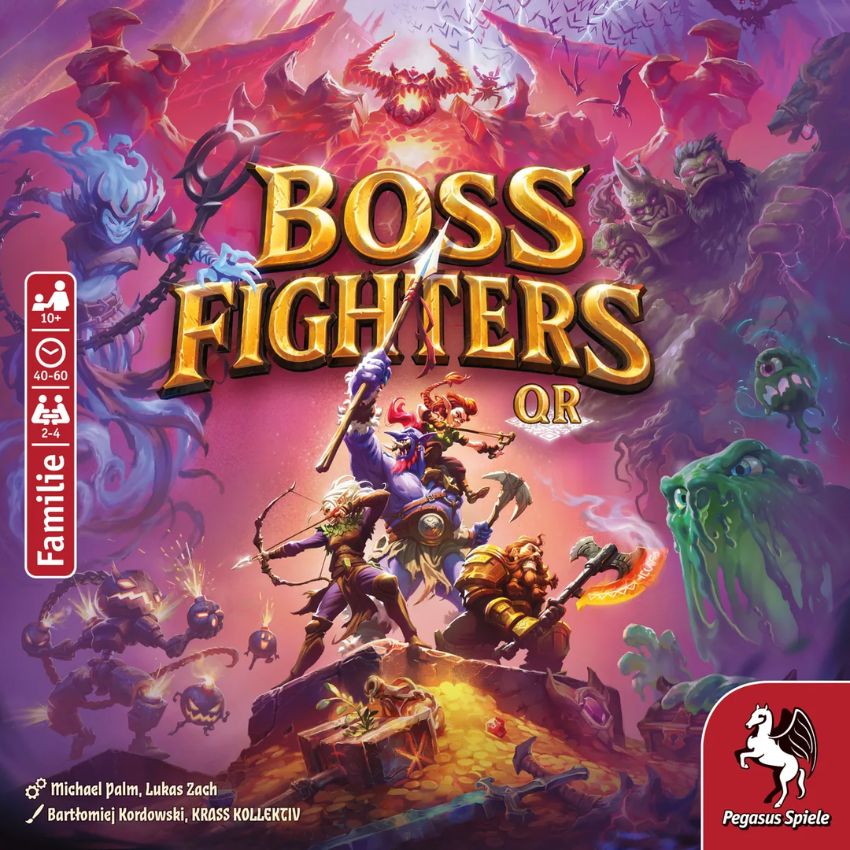 Boss Fighters Qr - Gaming Library