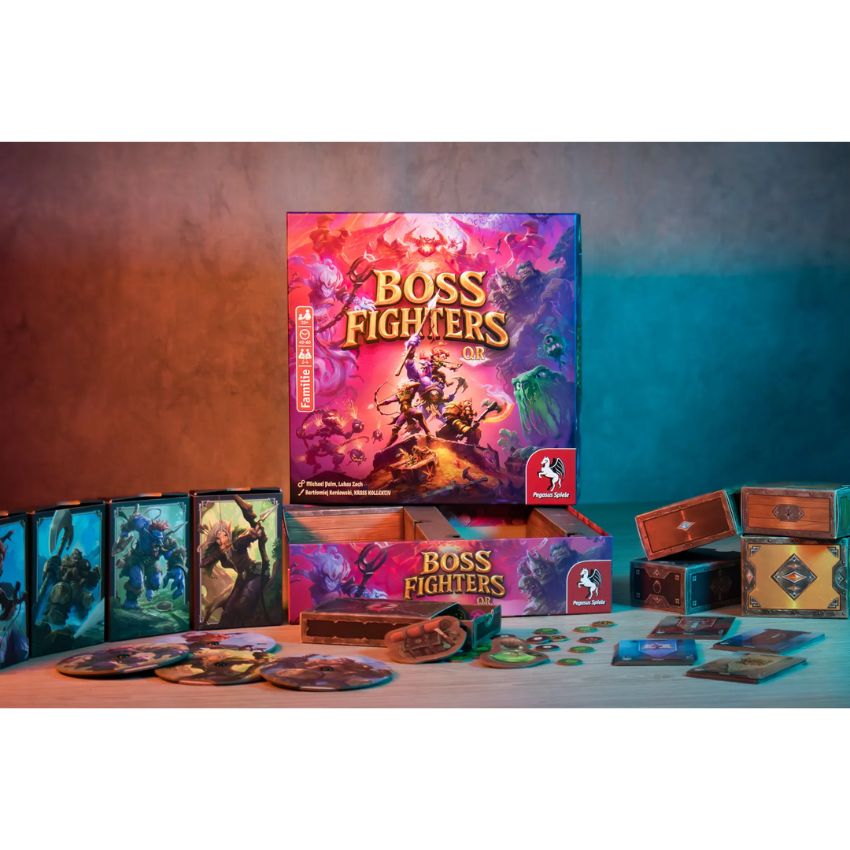 Boss Fighters Qr - Gaming Library