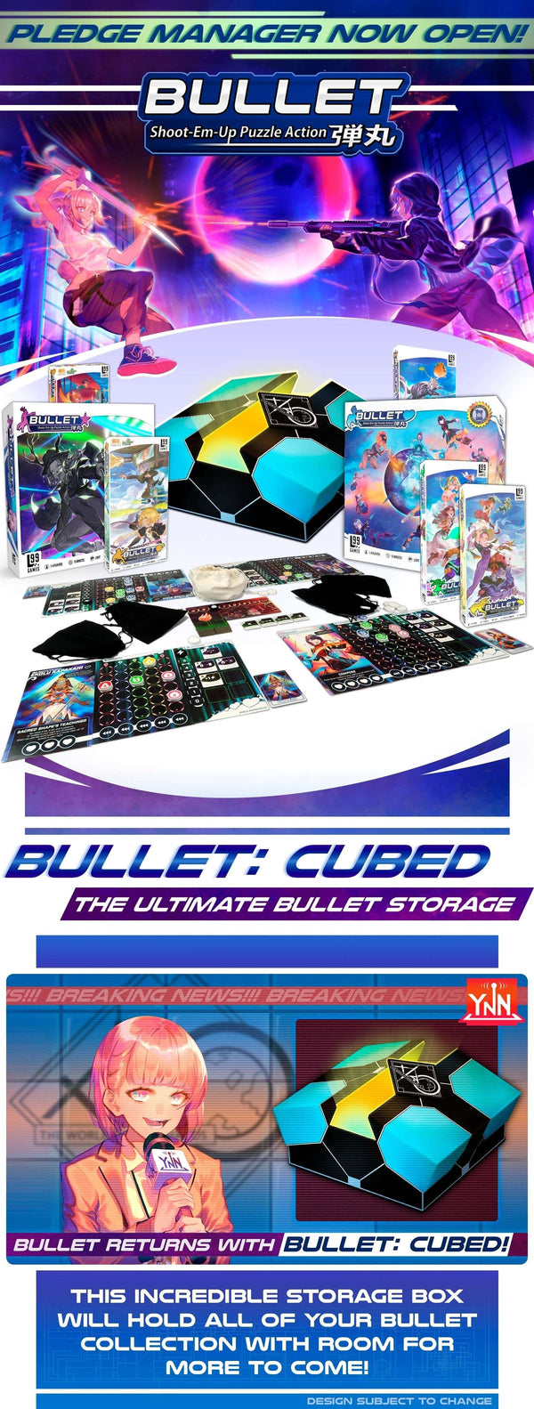 Bullet Cube Storage