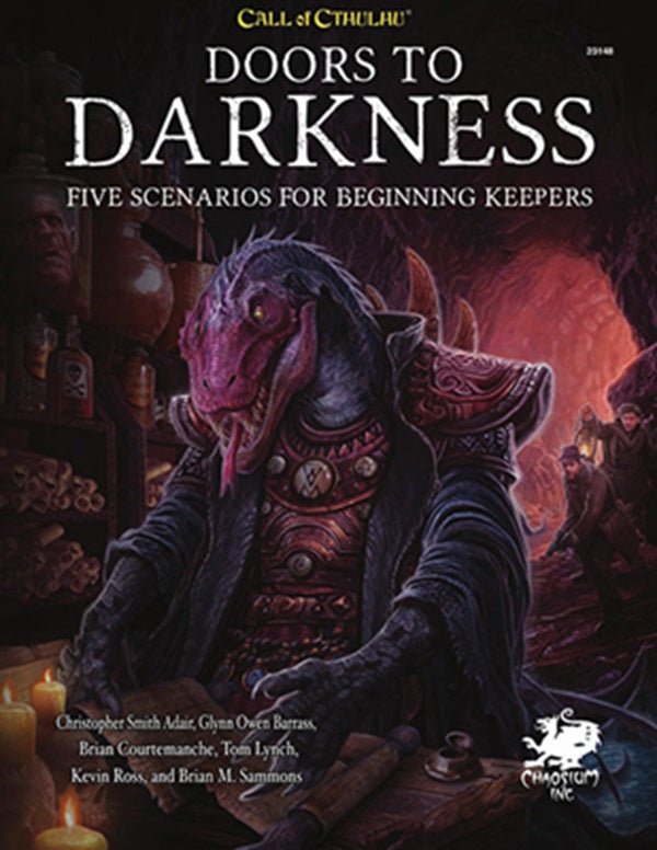 Call of Cthulhu RPG - Doors to Darkness - Gaming Library
