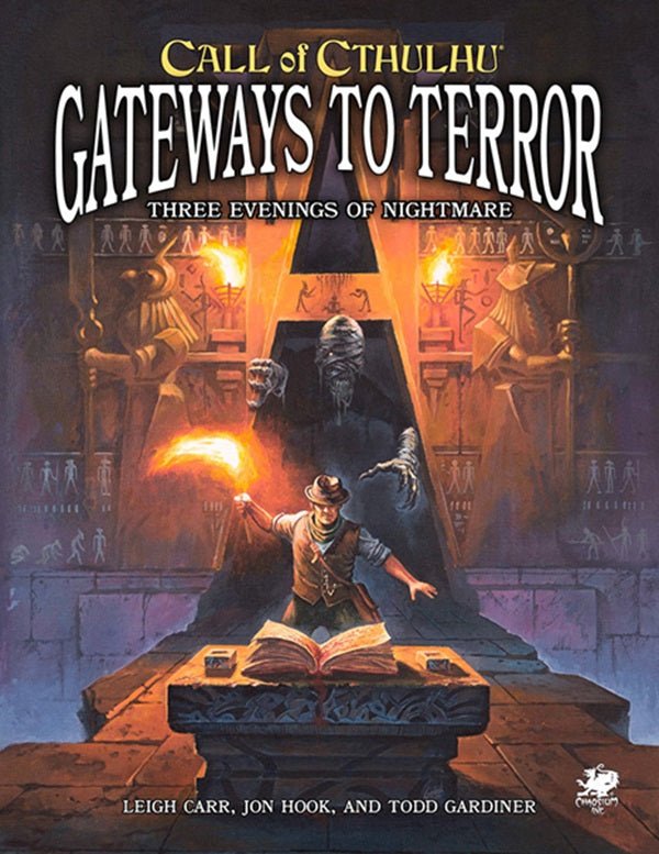 Call of Cthulhu RPG - Gateways to Terror - Gaming Library