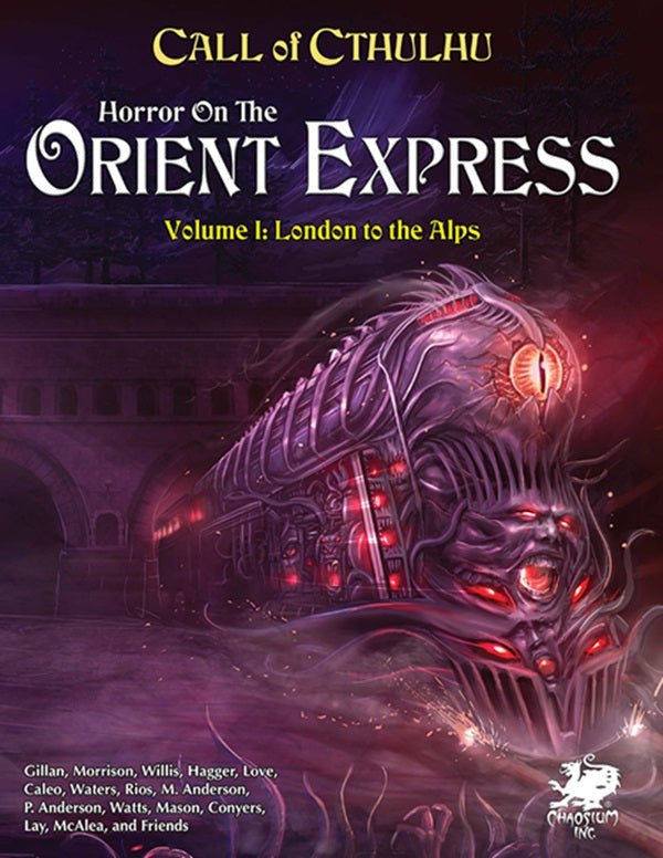 Call of Cthulhu RPG - Horror on the Orient Express 2 Volume Set - Gaming Library