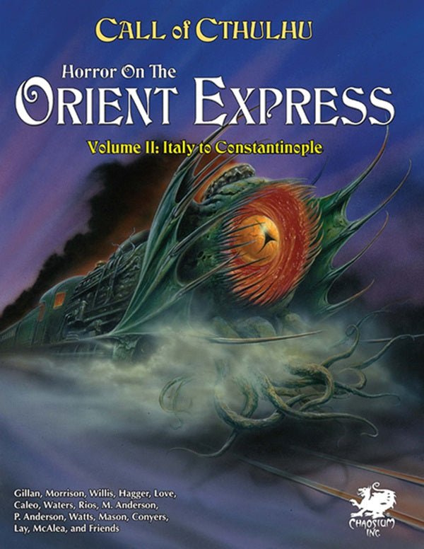 Call of Cthulhu RPG - Horror on the Orient Express 2 Volume Set - Gaming Library
