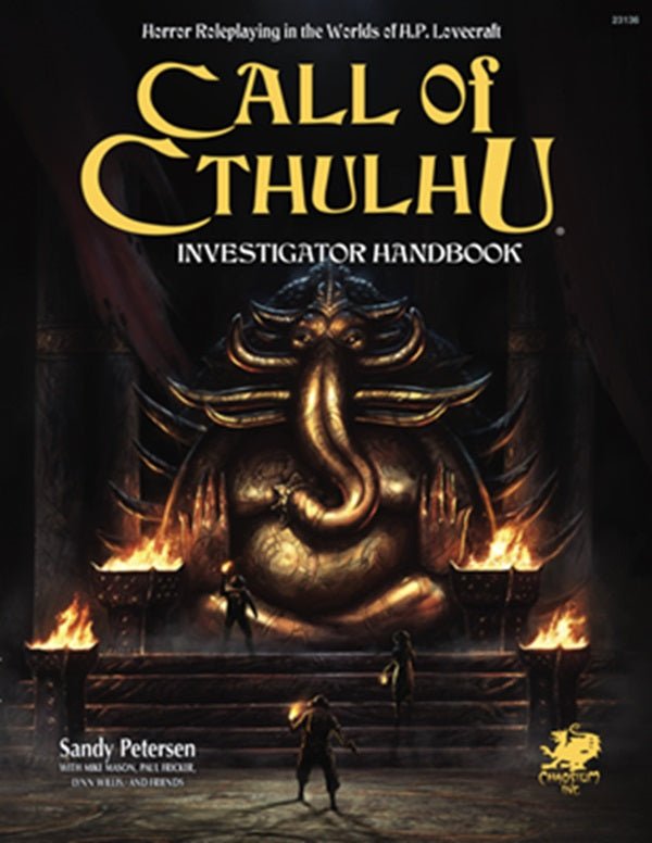 Call of Cthulhu RPG - Investigator Handbook - Gaming Library