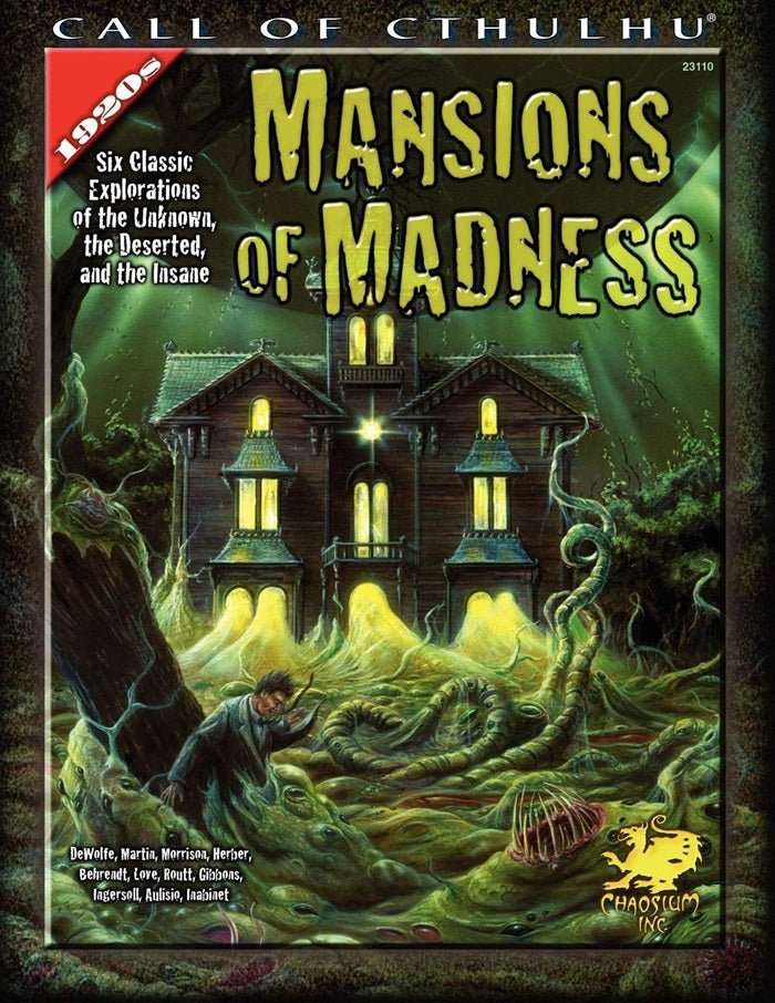 Call of Cthulhu RPG - Mansions of Madness - Gaming Library