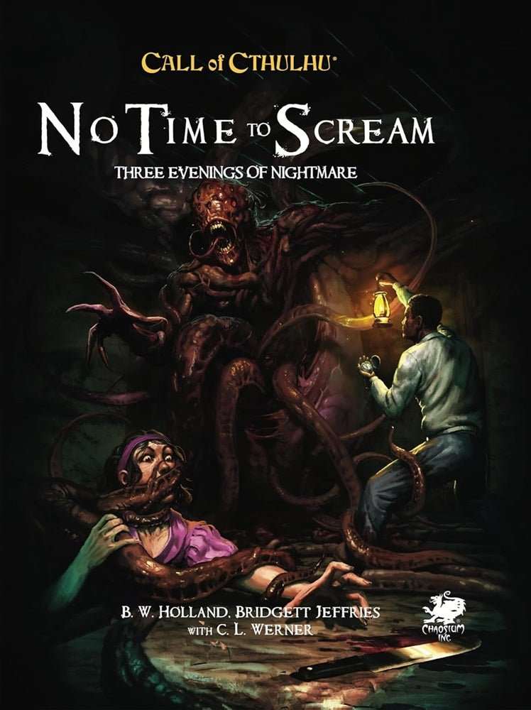 Call of Cthulhu RPG - No Time To Scream - Gaming Library
