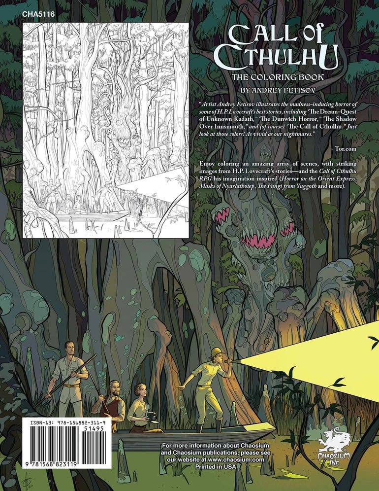 Call of Cthulhu: The Coloring Book - Gaming Library