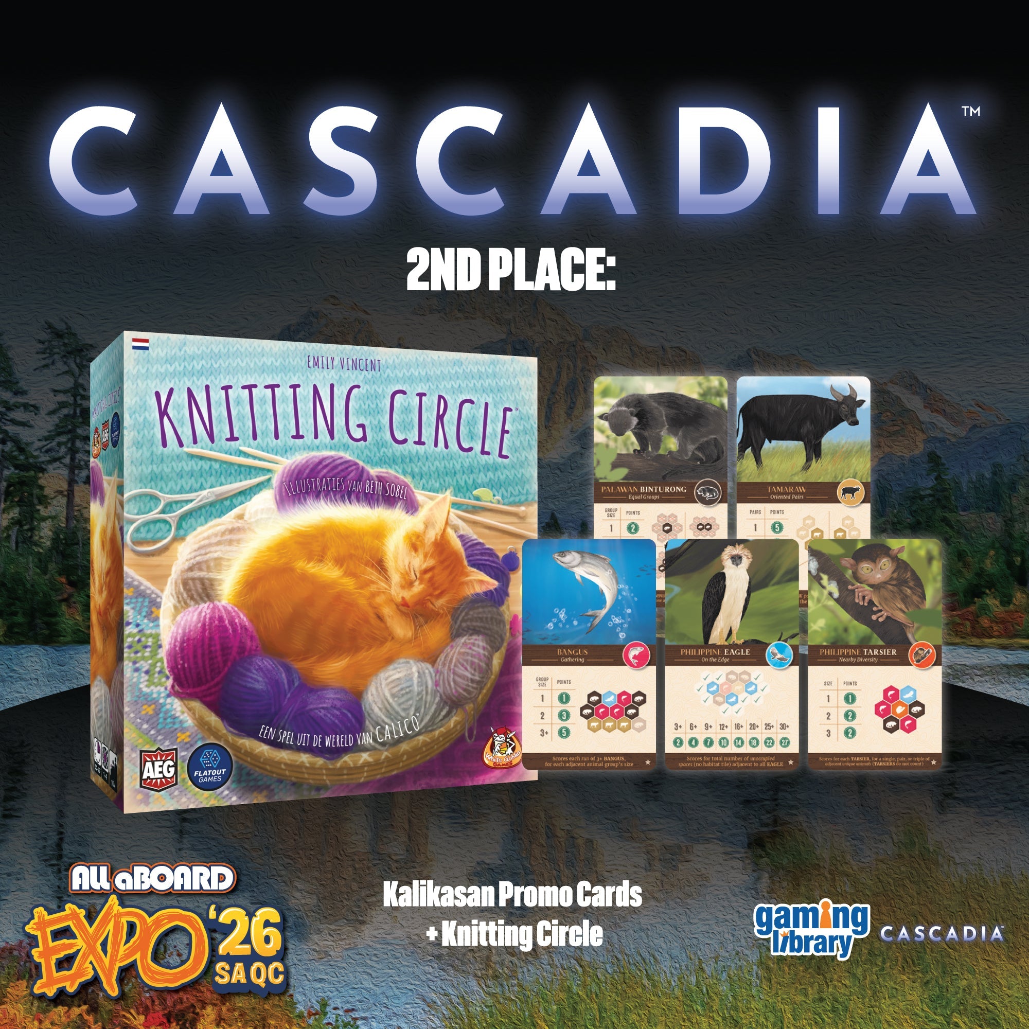 Cascadia National Tournament - ALL ABOARD EXPO 2026 - Gaming Library