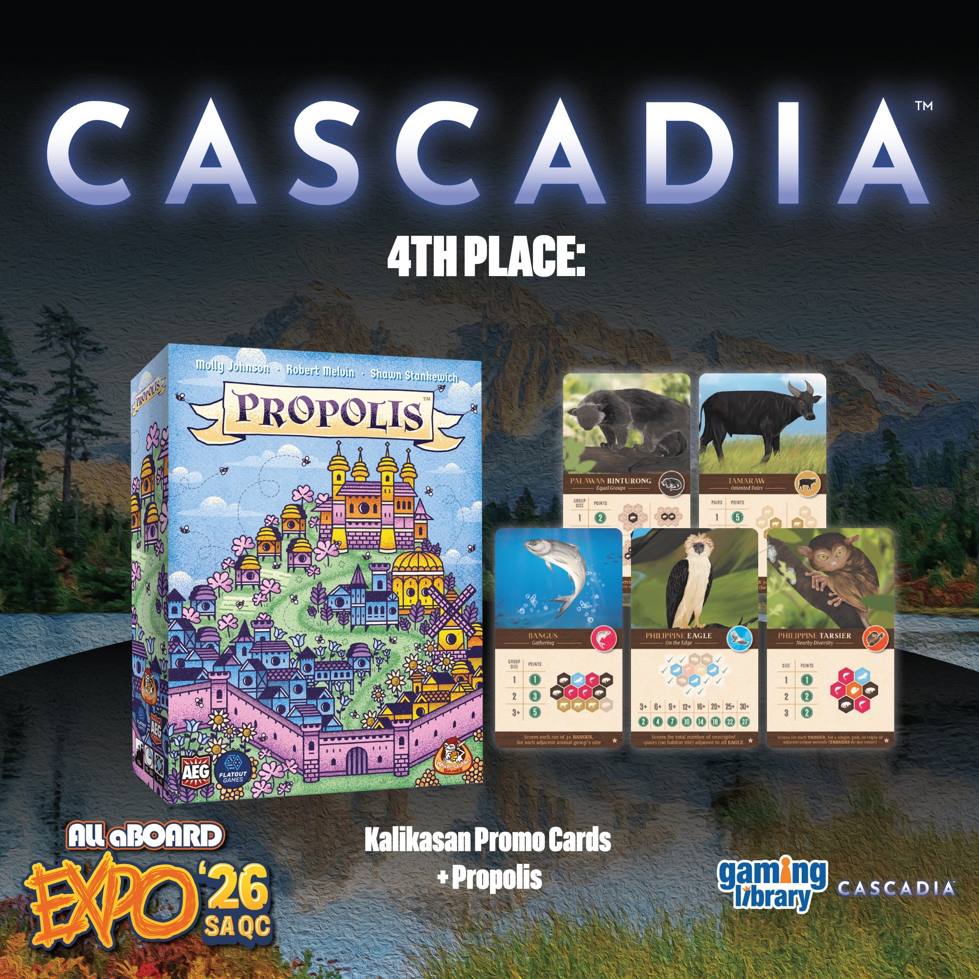 Cascadia National Tournament - ALL ABOARD EXPO 2026 - Gaming Library