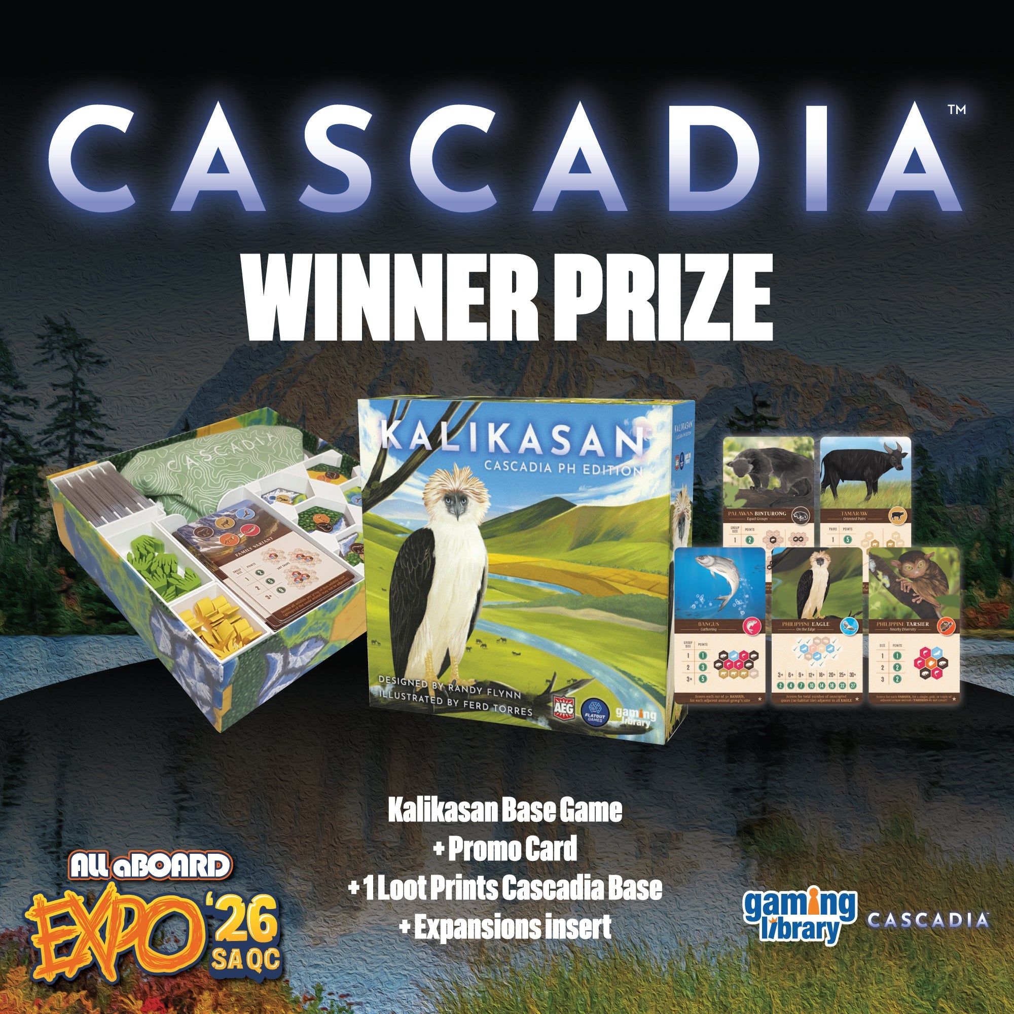 Cascadia National Tournament - ALL ABOARD EXPO 2026 - Gaming Library