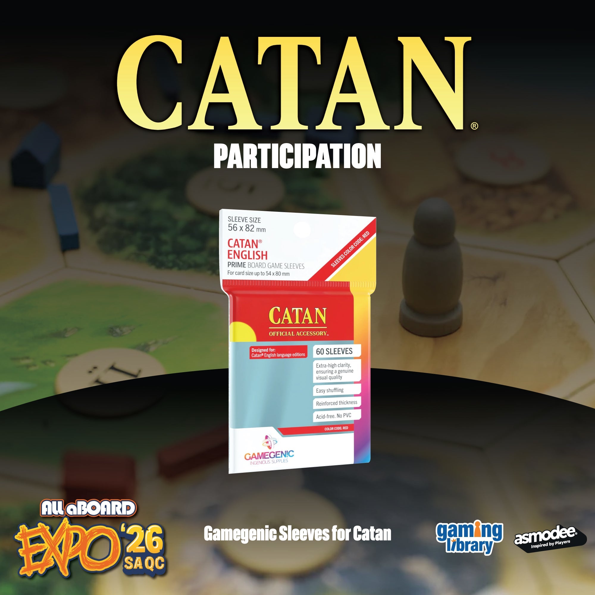 Catan National Tournament - ALL ABOARD EXPO 2026 - Gaming Library