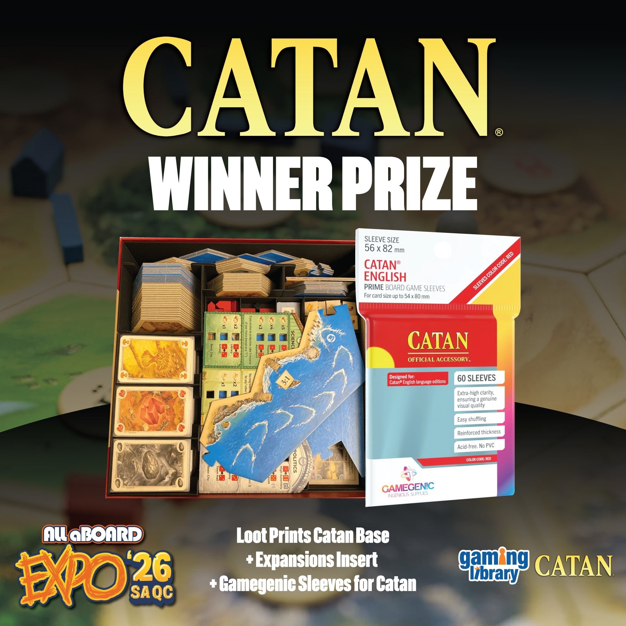 Catan National Tournament - ALL ABOARD EXPO 2026 - Gaming Library