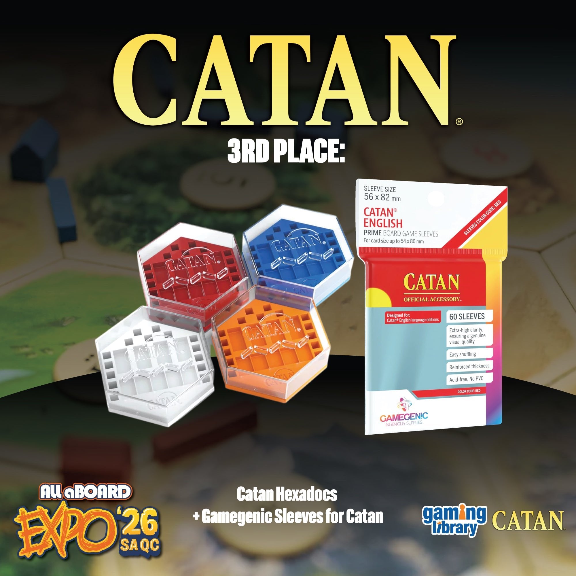Catan National Tournament - ALL ABOARD EXPO 2026 - Gaming Library