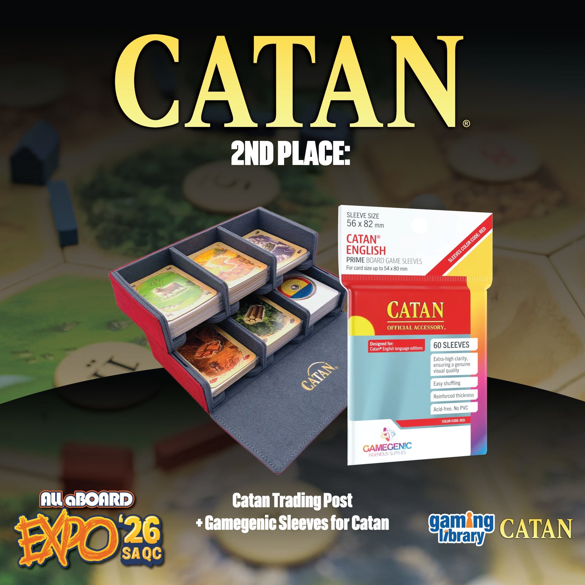 Catan National Tournament - ALL ABOARD EXPO 2026 - Gaming Library